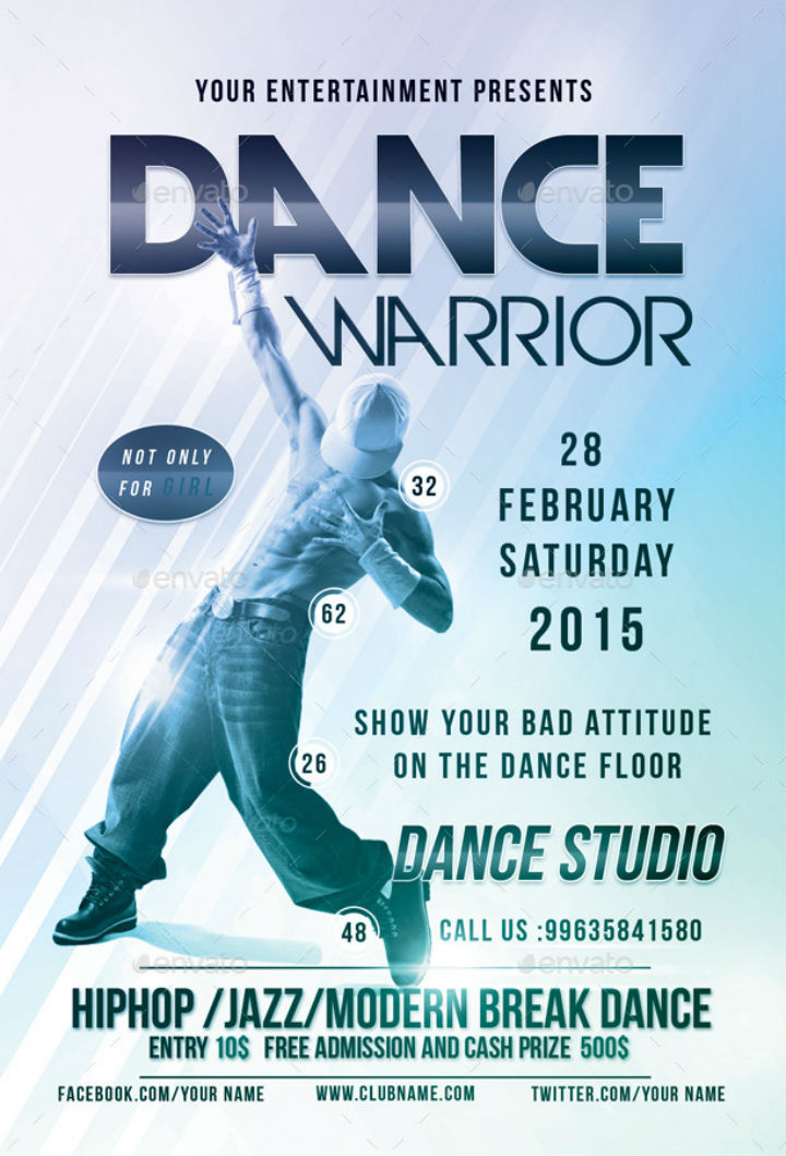 15  Dance Party Invitation Designs Templates PSD AI Free