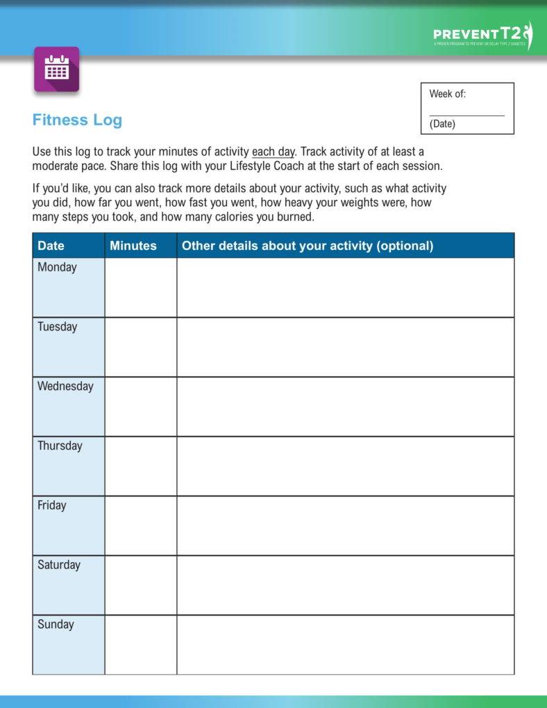 7 Fitness Journal Templates PDF