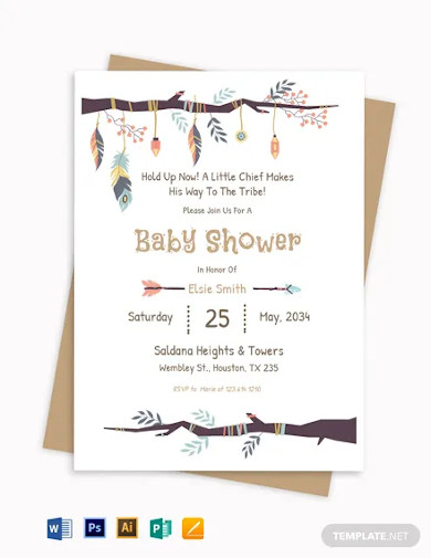 free-elegant-tribal-baby-shower-invitation-template