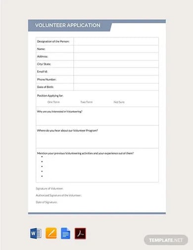 free-volunteer-application-form-template