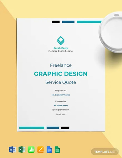 Design Quote Layout 10+ Design Quote Templates - DOC, XLS, Pages, Numbers, Google Docs ...