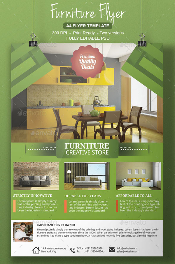 15+ Furniture Flyer Designs & Templates DOC, PSD, AI, ID, Pages