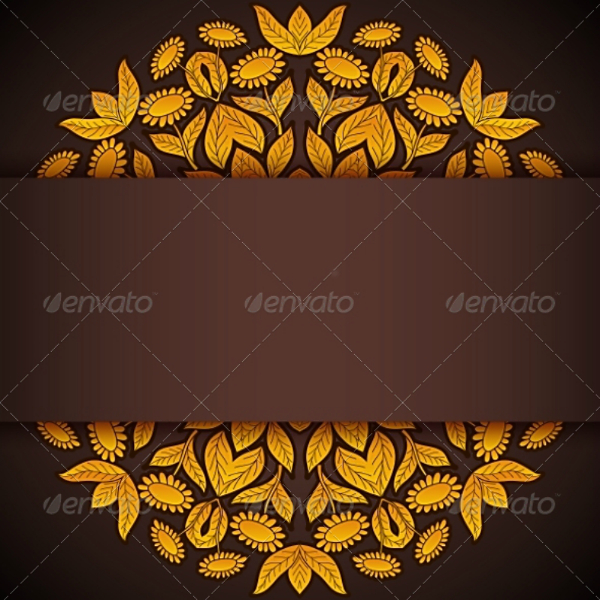 gold-sunflowers-brown-invitation-template