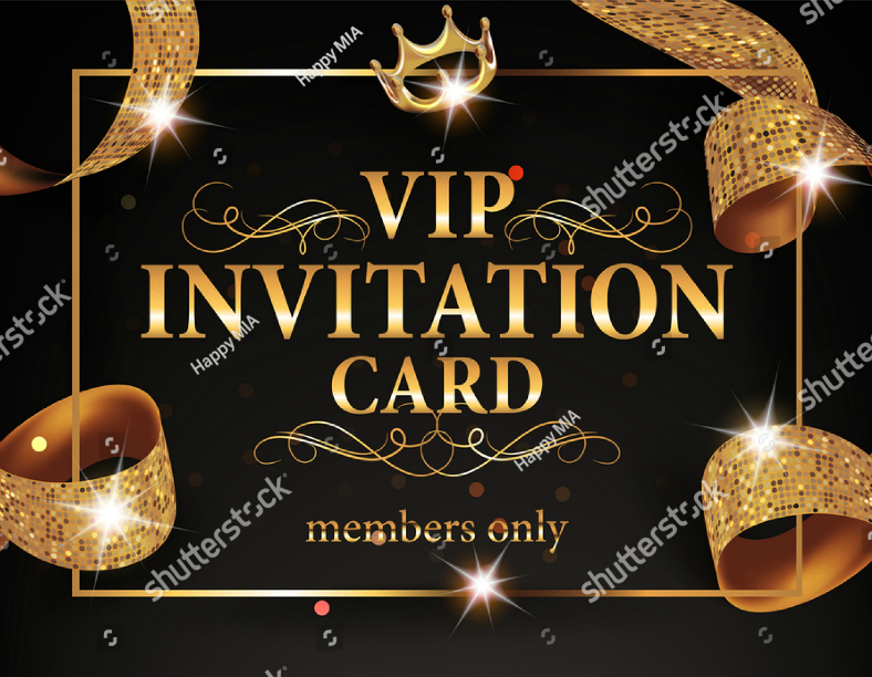 20+ VIP Invitation Designs & Templates PSD, AI