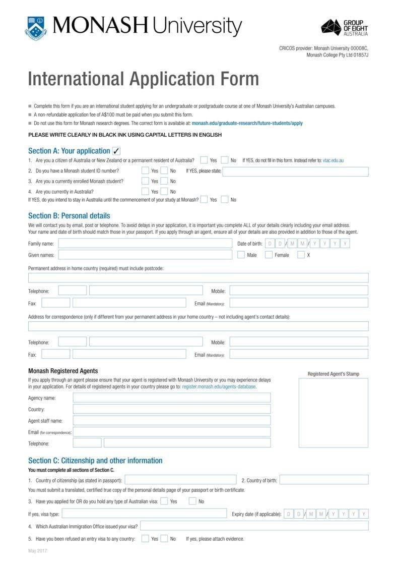 international application form 788x1114