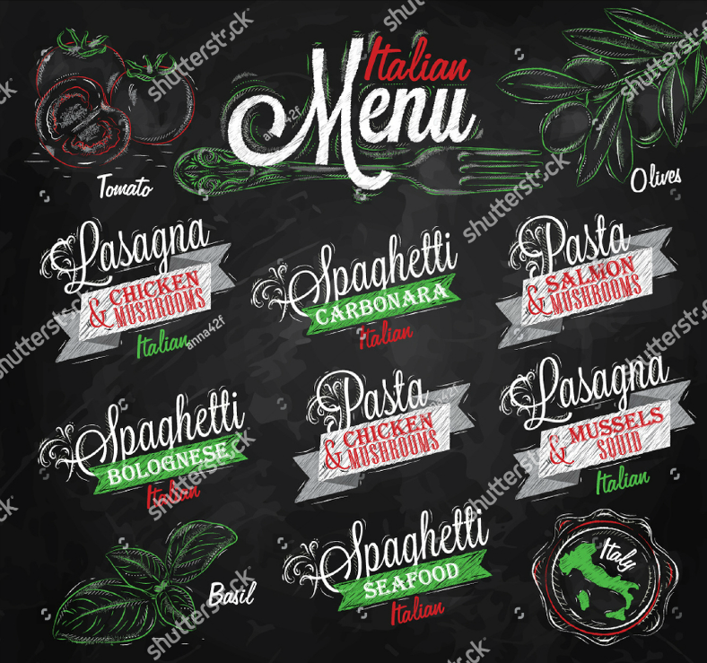 15+ Pasta Menu Designs & Templates PSD, AI Free & Premium Templates