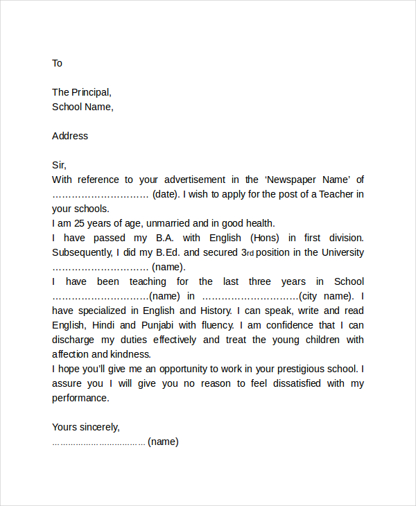 Sample Letter Asking For A Job Opportunity from images.template.net