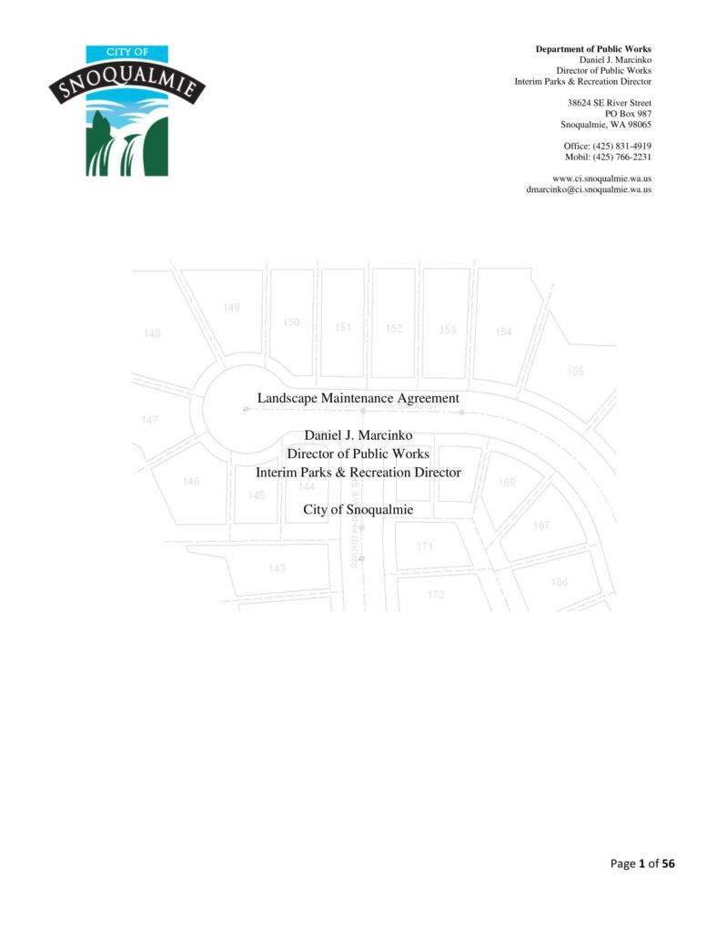 7+ Landscaping Services Contract Templates - Word, PDF, Apple Pages ...