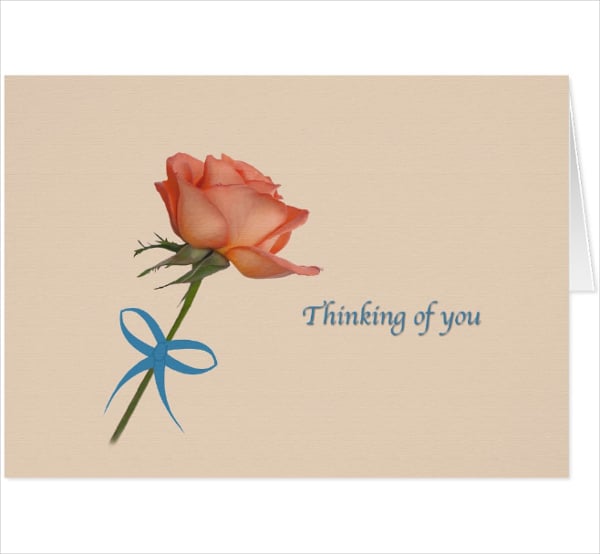 14  Thinking of You Card Designs Templates PSD AI Free Premium