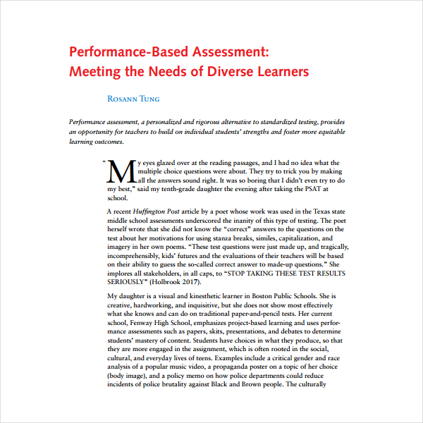 8-performance-assessment-templates-pdf