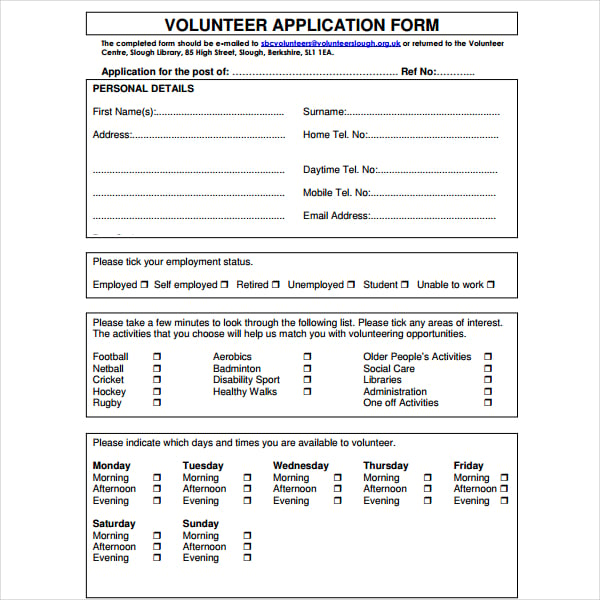 volunteer-application-form-in-pdf