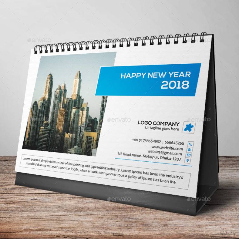 14+ Table Calendar Designs & Templates PSD, AI, InDesign Free