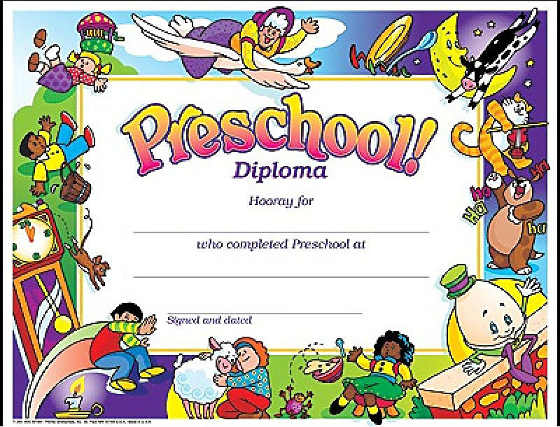 18+ Preschool Certificate Templates - PDF | Free & Premium Templates