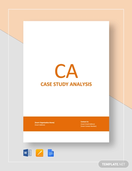 Case Study Analysis Apa Format Example