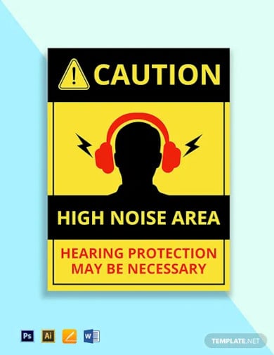 caution-high-noise-area-hearing-protection-may-be-necessary-sign-template