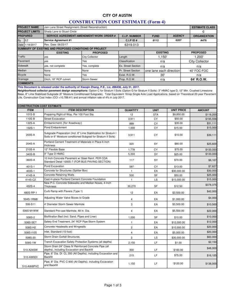 8+ Job Estimate Templates PDF, Word, XLS Free & Premium Templates