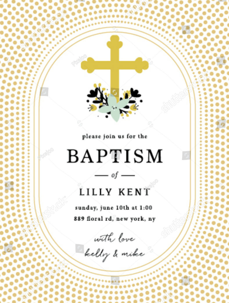 17+ Baptism Invitation Designs & Templates in PSD Free & Premium