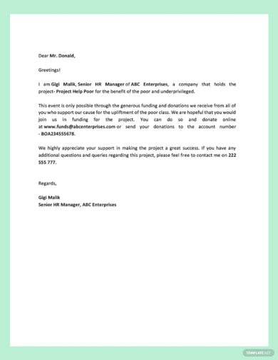 34+ Simple Request Letter Templates