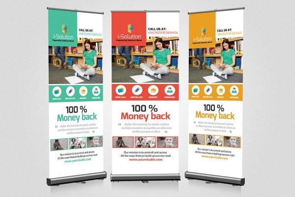 Education Roll Up Banner