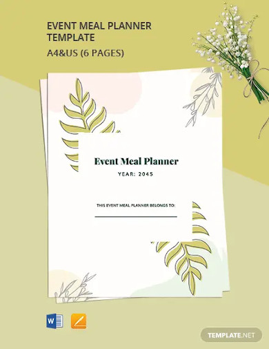 event-meal-planner-template