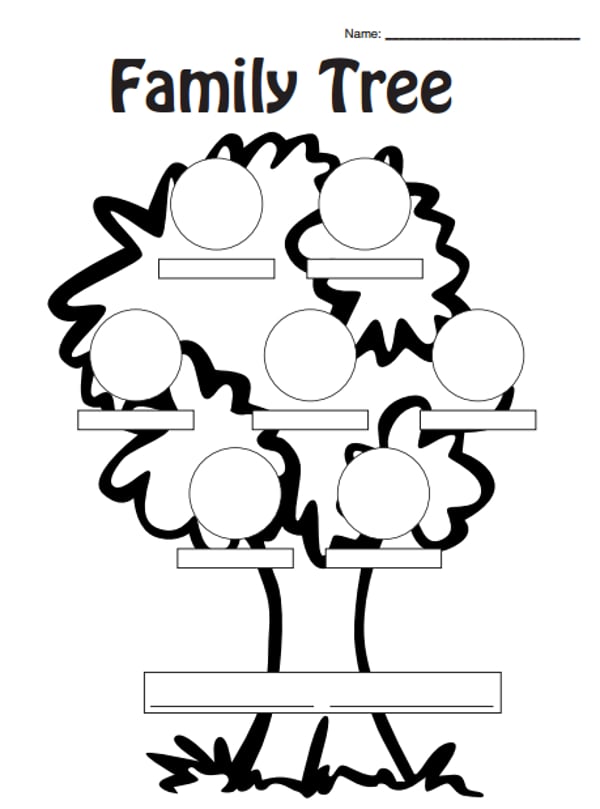 11+ 10-Generation Family Tree Templates - PDF