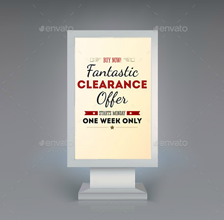 22+ Digital Signage Designs & Templates PSD, AI