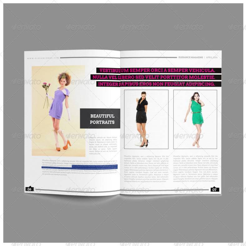 fashion indesign magazine template 788x