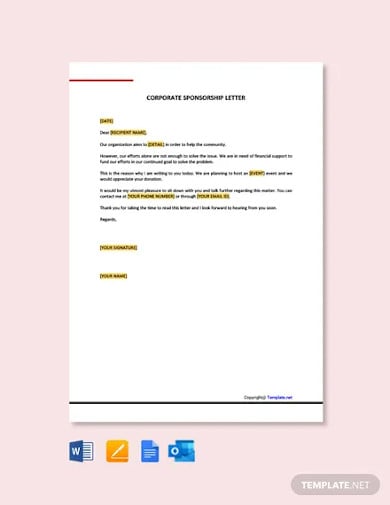 free-corporate-sponsorship-letter-template