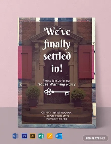 free housewarming party invitation template