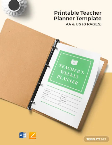 14  Teacher Planner Templates 14  Teacher Planner Templates