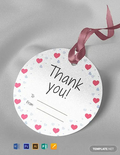free-round-thank-you-tag-template