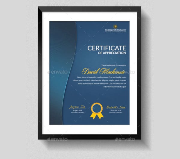 graduation appreciation multipurpose certificates template