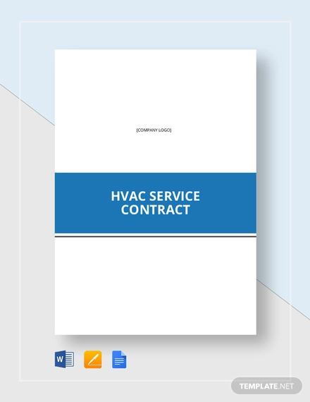 hvac service contract