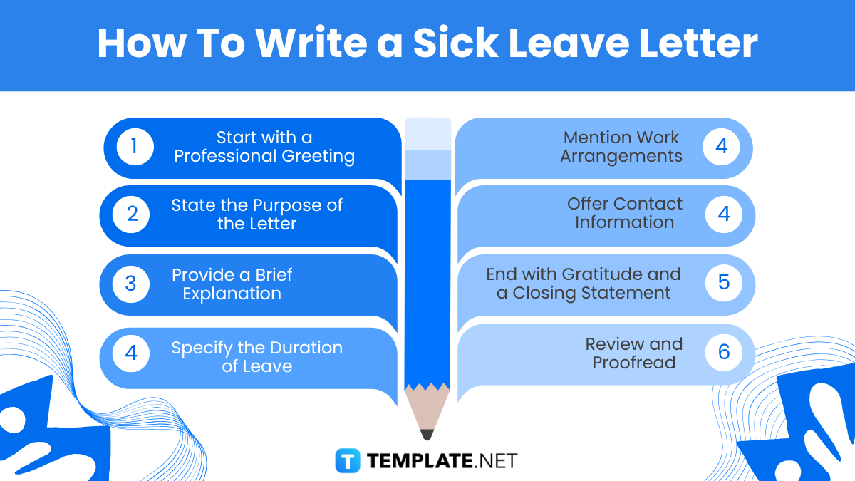 how to write a sick leave letter