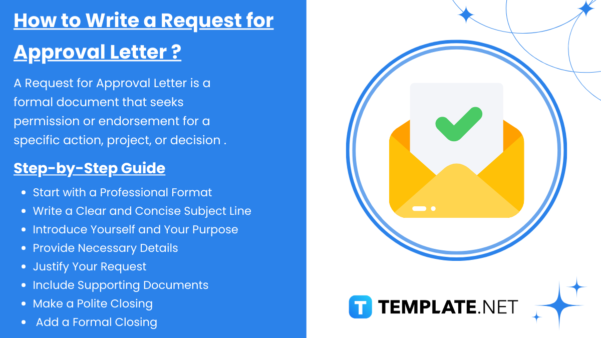 how to write a request for approval letter