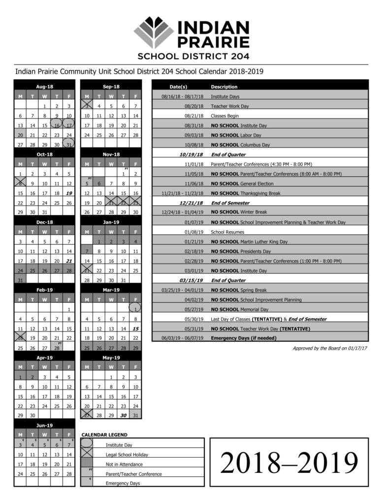 indian prairies school calendar 18 19 1 788x1020