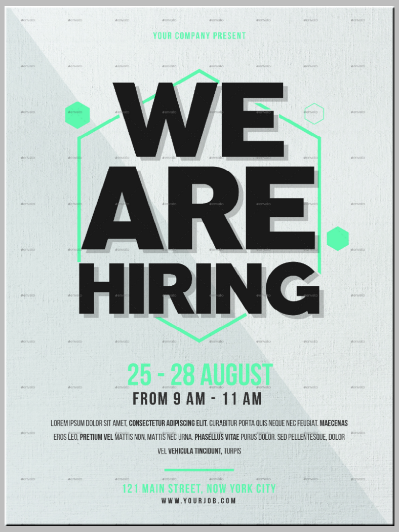 26+ Job Flyer Designs & Templates | Free & Premium Templates