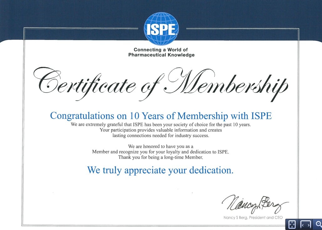 medical pharmaceutical membership certificate template