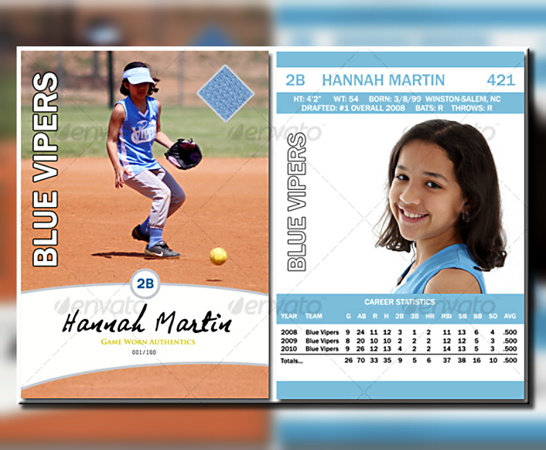 15+ Baseball Trading Card Designs & Templates PSD, AI