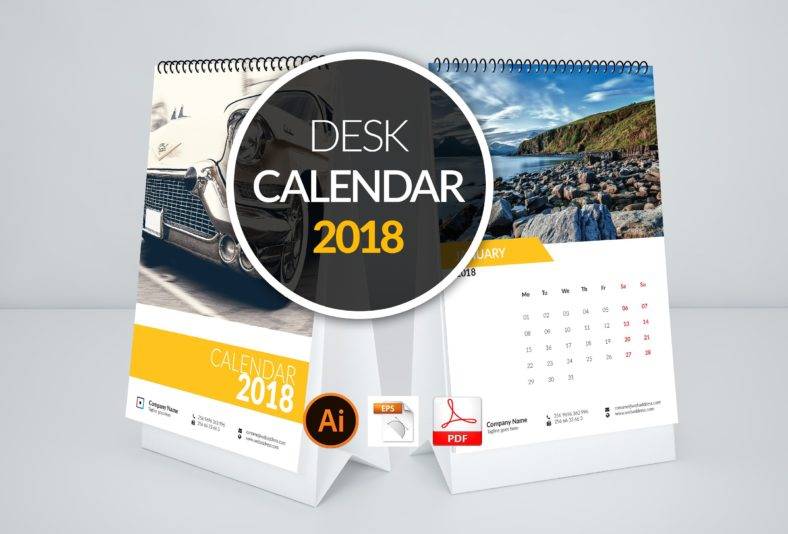 14+ Table Calendar Designs & Templates PSD, AI, InDesign