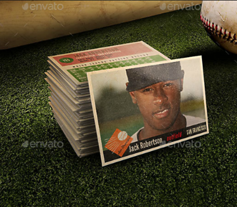 mock up baseball trading card template 788x689