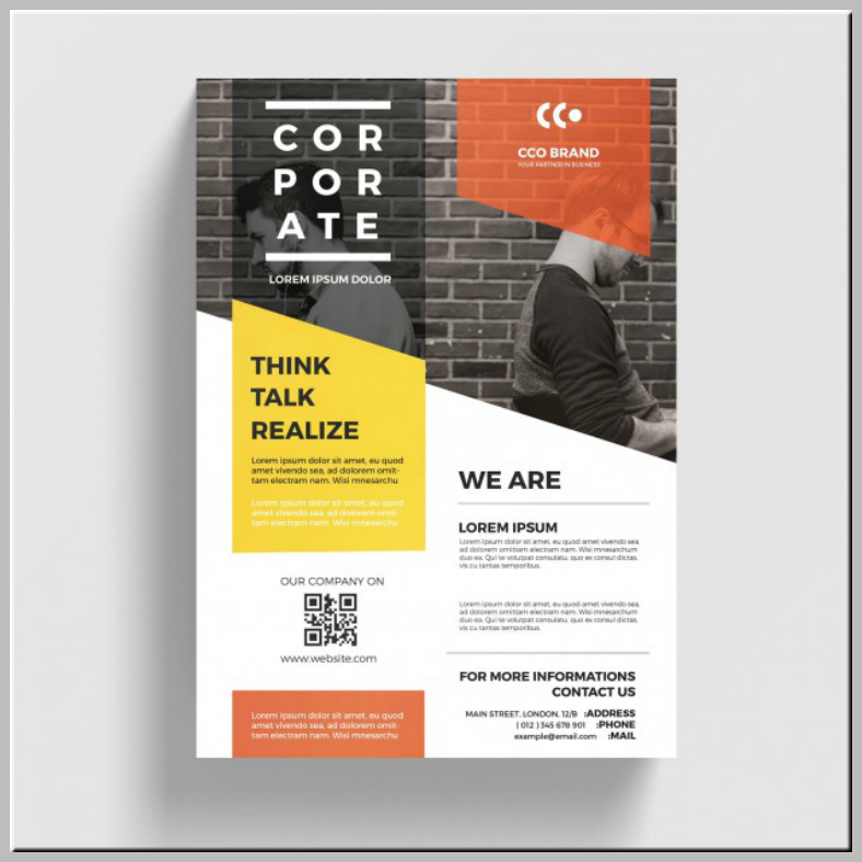 modern stock corporate flyer template 788x