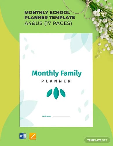 monthly-family-planner-template