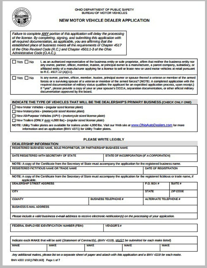 8+ Dealer Application Form Templates PDF Free & Premium Templates