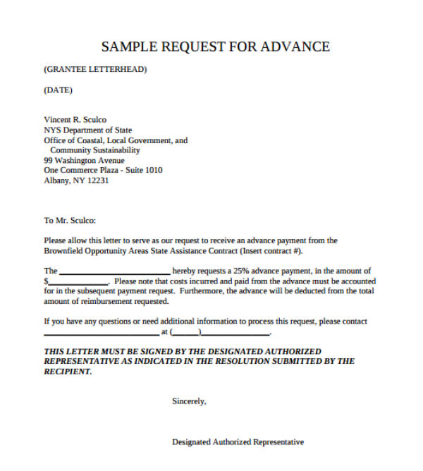 10+ Payment Request Letter Templates - PDF