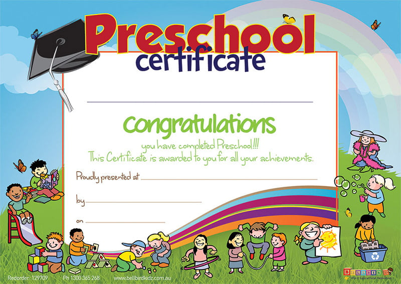 playground-preschool-completion-certificate-template