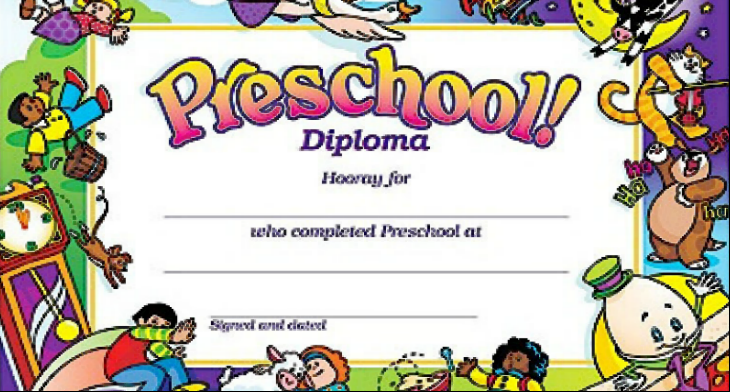 11 Preschool Certificate Templates Pdf Free Premium Templates