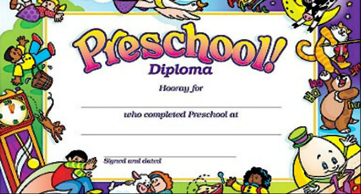 11+ Preschool Certificate Templates - PDF | Free &amp; Premium Templates