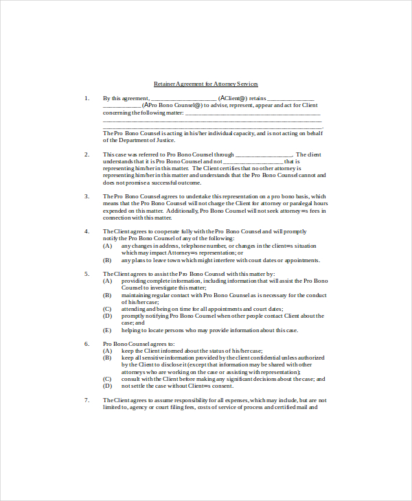 12+ Retention Agreement Templates PDF, DOC