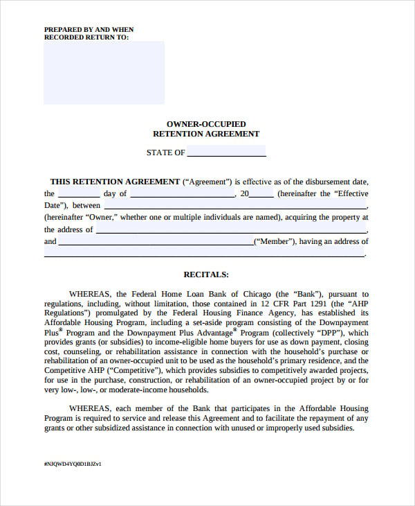 sample-retention-agreement-